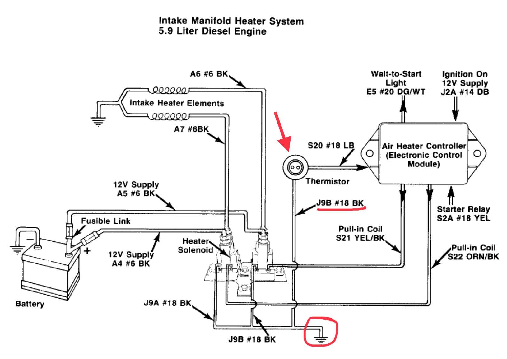 24v cummins grid heater wiring diagram JonieArella
